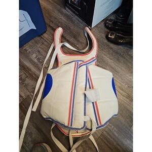 AAMA Solid Reversible Olympic Style Taekwondo Chest Guard Protector Size # 3